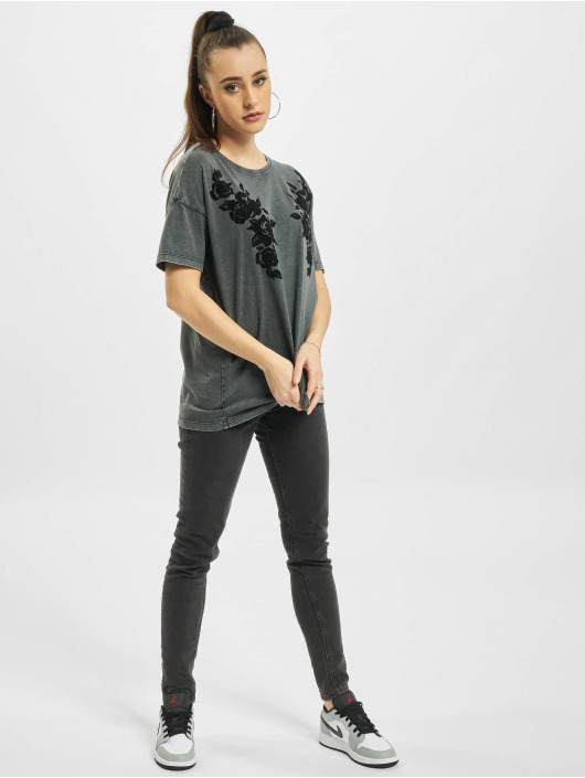 Only Tops sans manche onlRosie Life Oversize Box gris
